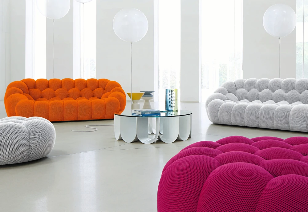 bubble 2 curved sofa